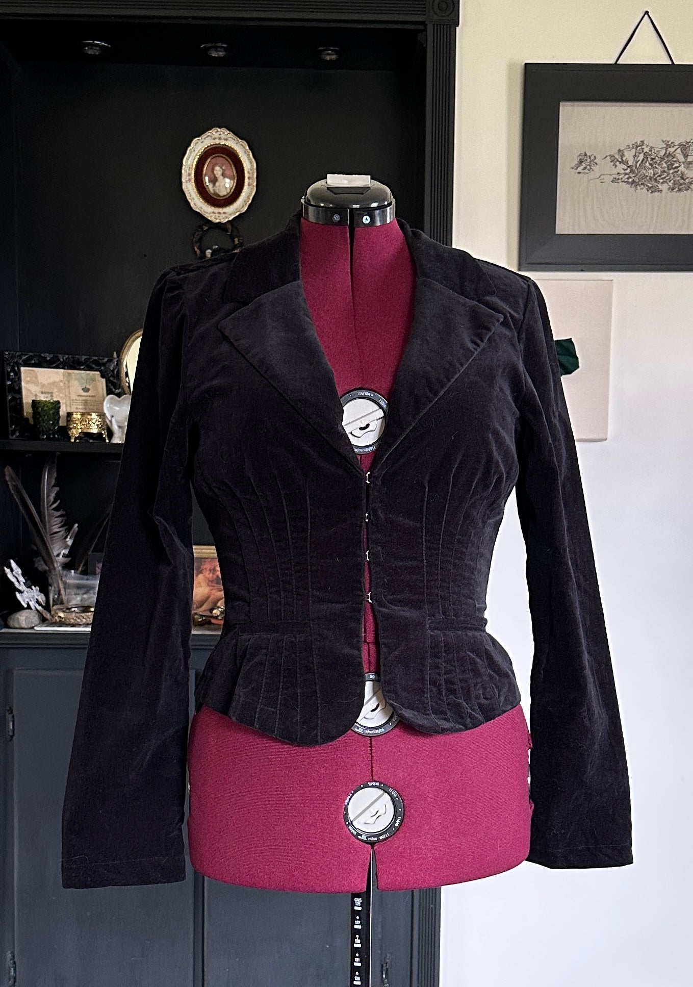 Vintage Fang Goth Jacket L