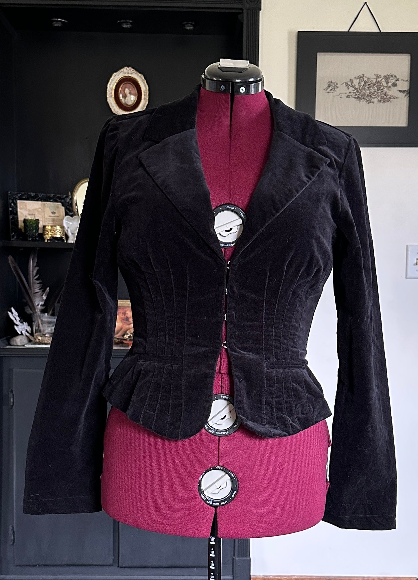 Vintage Fang Goth Jacket L