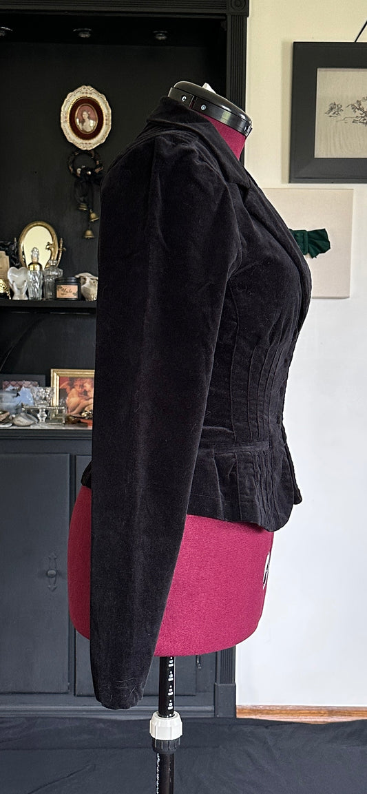 Vintage Fang Goth Jacket L