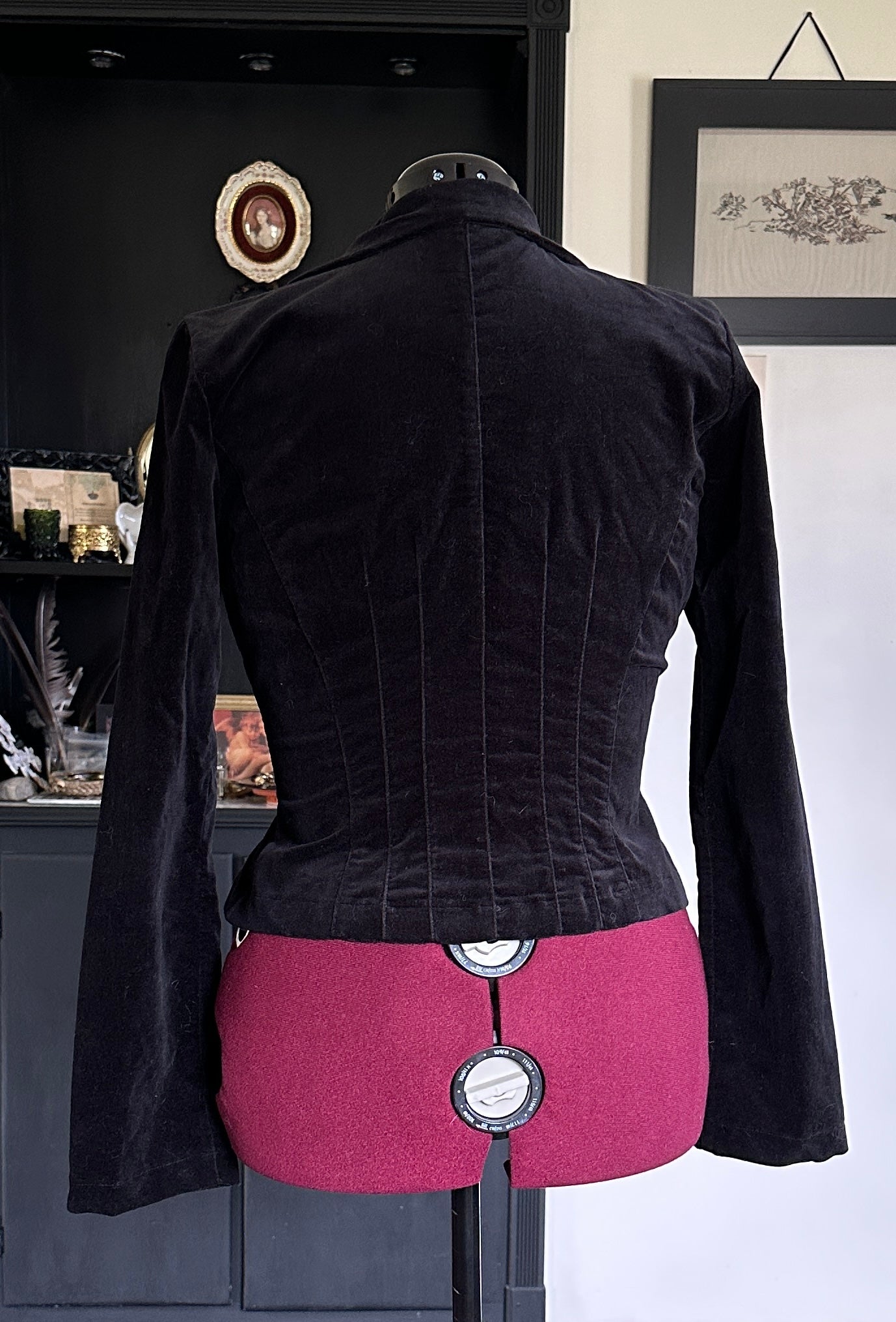 Vintage Fang Goth Jacket L