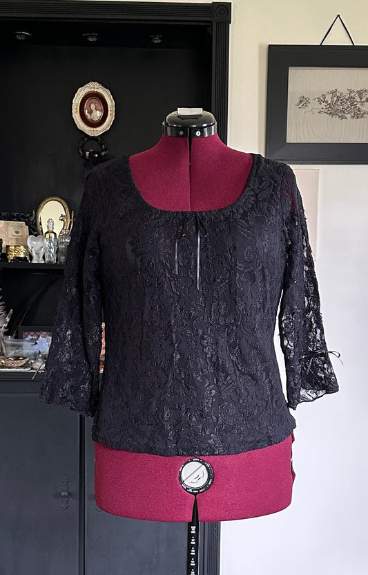 Lace Witch Top M