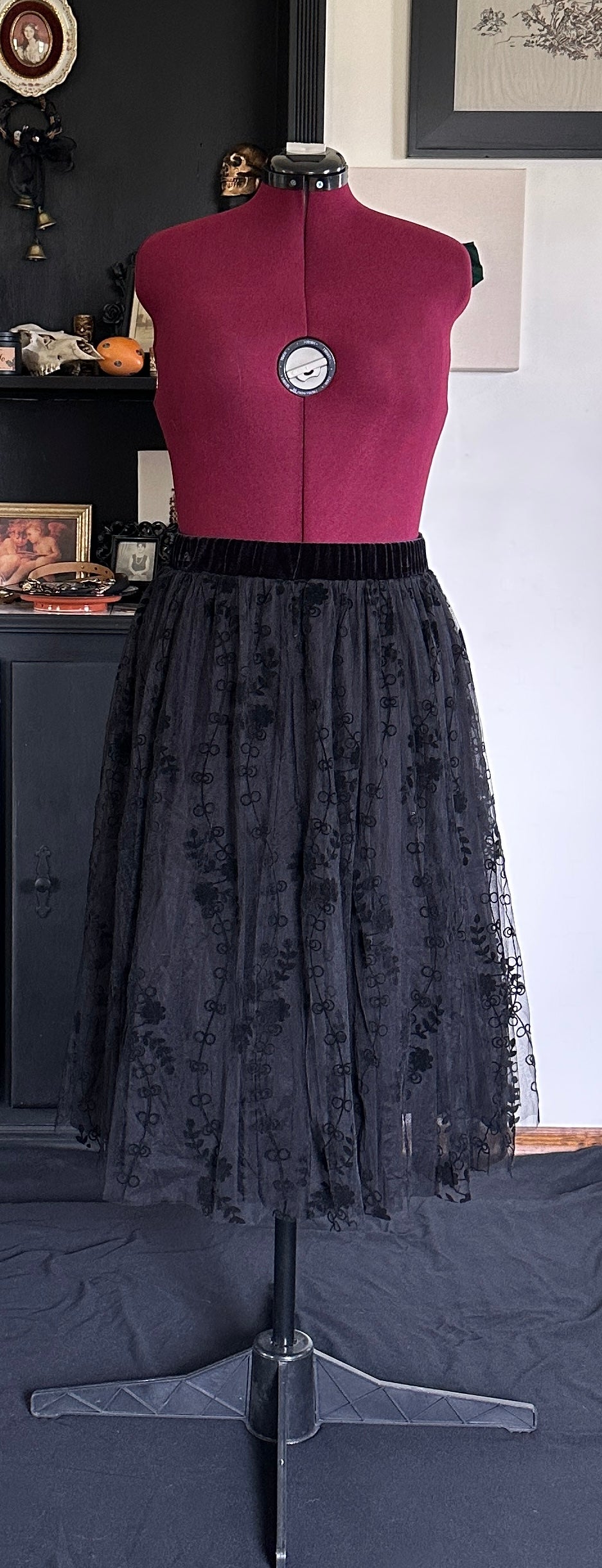 Sheer Dark Fairy Skirt XL