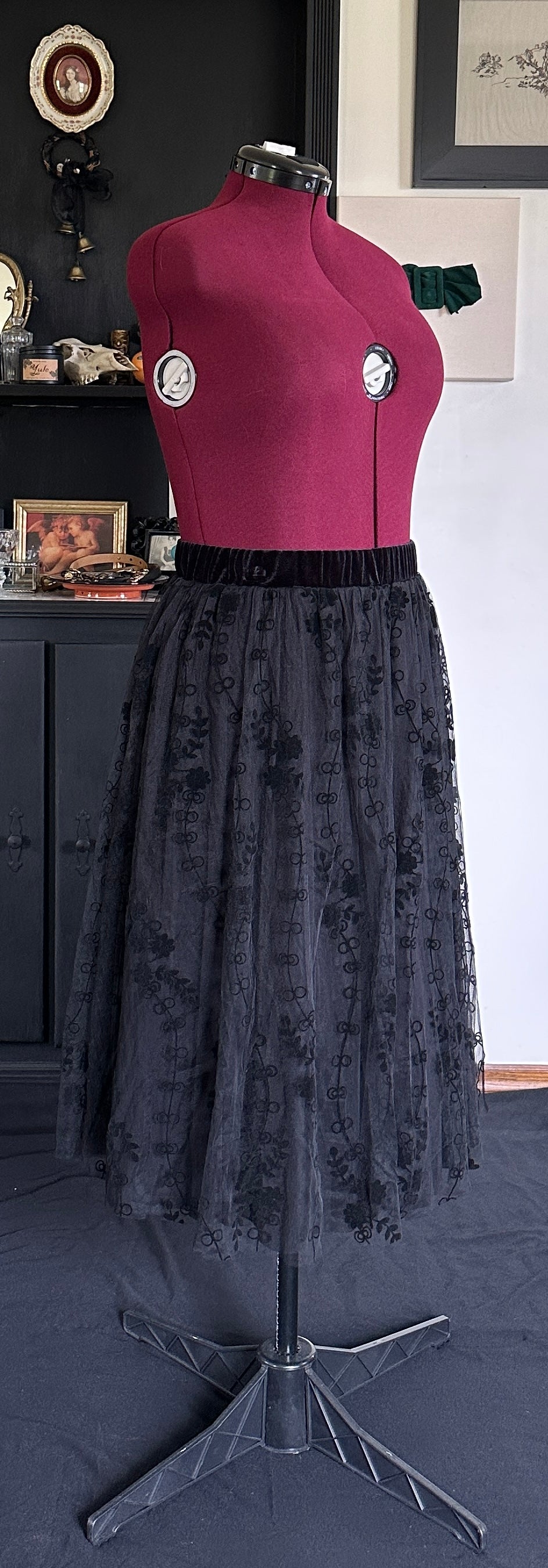 Sheer Dark Fairy Skirt XL