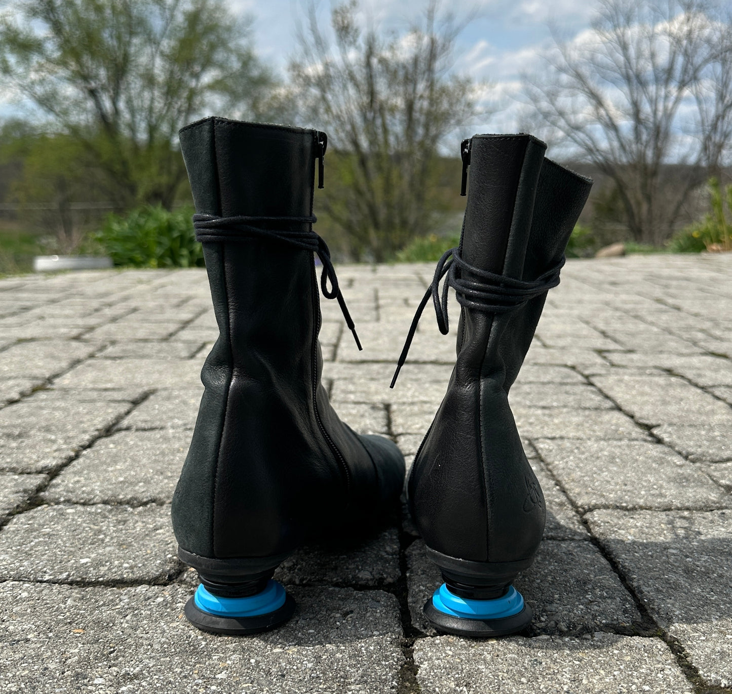 John Fluevog Lace-Up Boots SZ 9.5