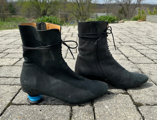 John Fluevog Lace-Up Boots SZ 9.5