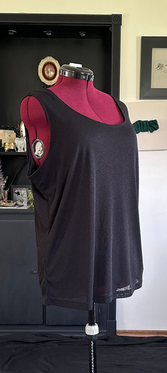 Sheer Layered Tank SZ 22-24