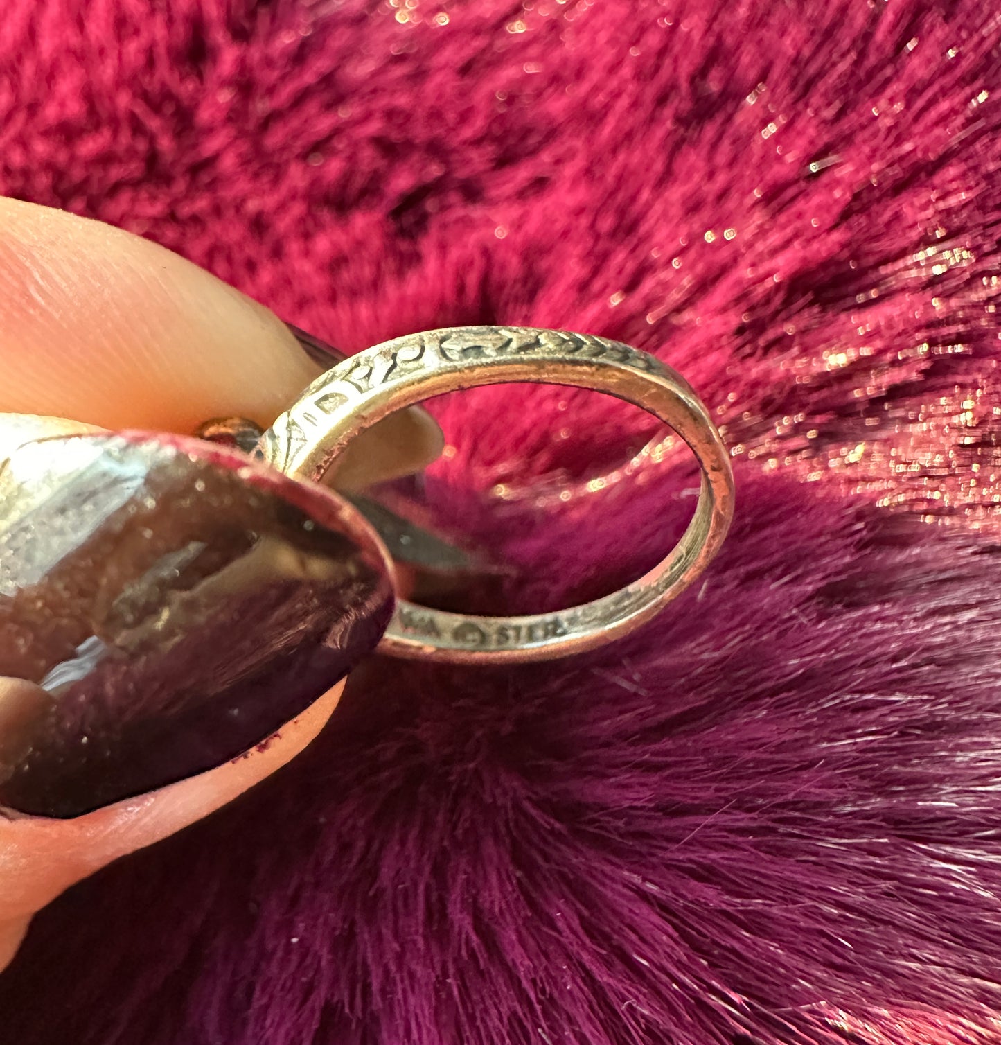 Silver Neo Gothic Ring SZ 3