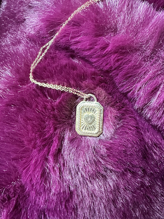 Lock & Heart Necklace