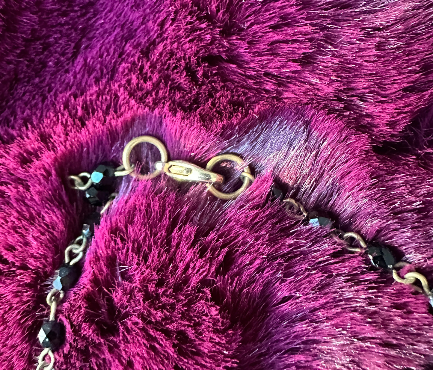Vintage Mourning Necklace