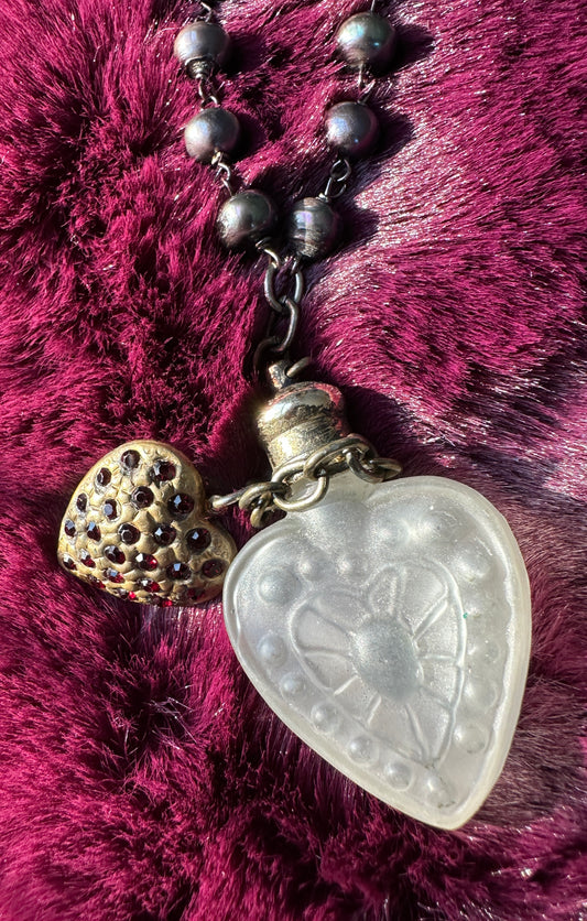 Pearl Perfume/Poison Necklace